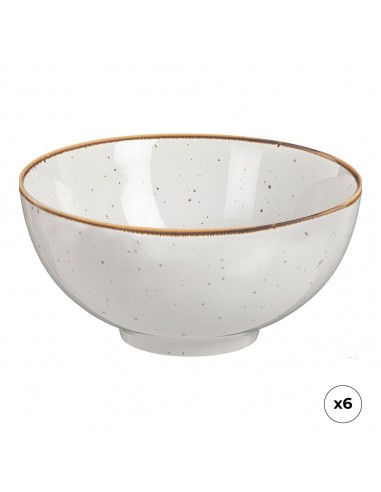 Pack 6 uds bol de porcelana akiko ø15 cm
