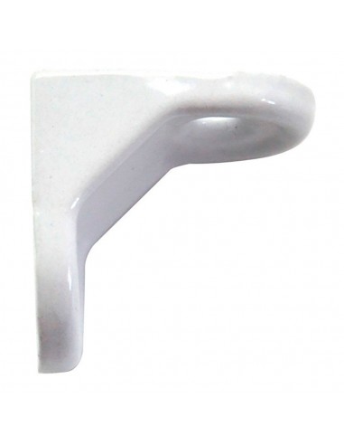 Ángulo super, modelo an03, de aceero con acabado blanco, 50 x 50 mm