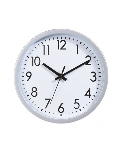 Reloj de pared redondo colores surtidos con fondo blanco ø20 x 3,8 cm