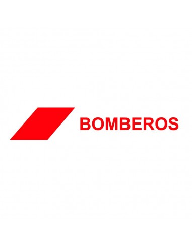 Cinta balizamiento bomberos 75 mm x 0,05 mm x 200 m