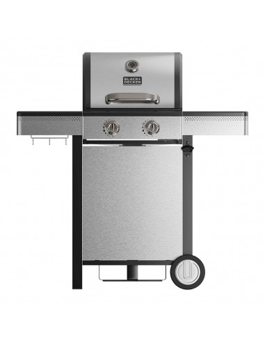 Barbacoa de gas bxog7200e con 2 quemadores, 116 x 58 x 118,5 cm