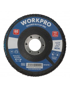 Disco láminas plano óxido de aluminio t27, ø100 x 16 mm, grano 60
