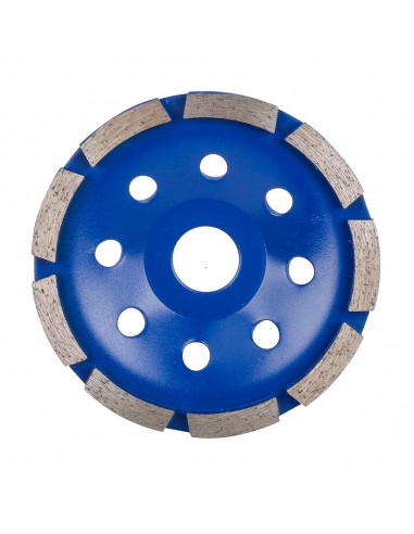 Muela copa diamantada, segmentada, 9 dientes, profi, ø115 x 22,2 mm