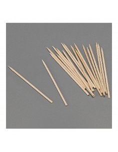 Blister 100 pinchos de madera higienico de 100x2mm
