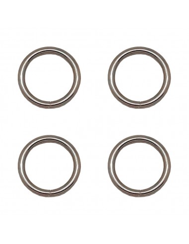 Anilla soldada ap14, 4 x 30 mm, zincada, blister 4 uds