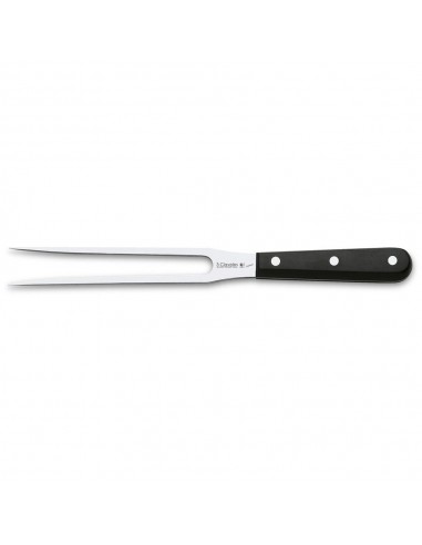 Tenedor trinchante uniblock de acero inoxidable con mango pom, 20 cm