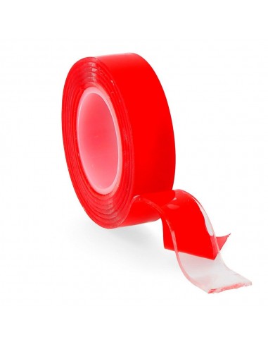 Cinta doble cara transparente 19 mm x 1,5 m