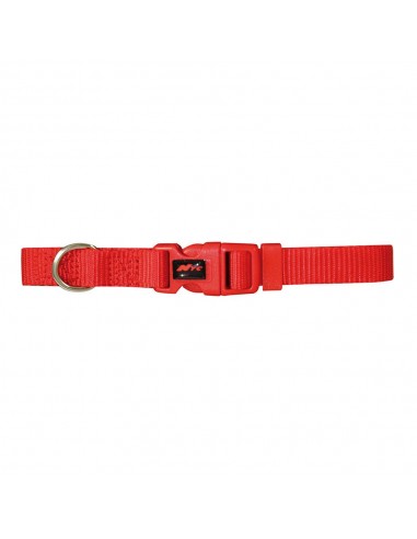 Collar basic rojo 15 mm x 33-40 cm