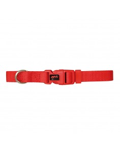 Collar basic rojo 25 mm x 48-70 cm