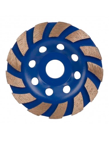 Muela copa diamantada, segmentada, 12 dientes, profi, ø115 x 22,2 mm