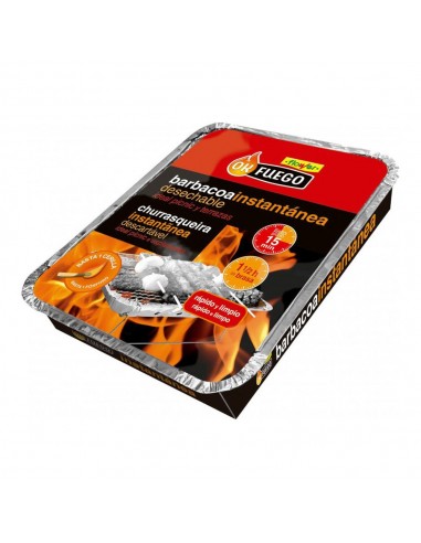 Barbacoa instantánea desechable, okfuego