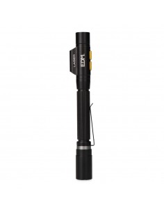 Linterna led/puntero laserstrike, tipo pluma, recargable, 250 lm