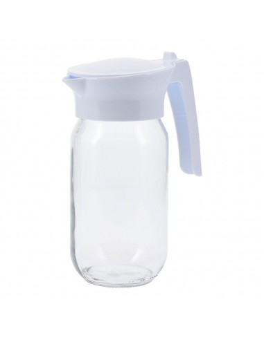 Jarra de cristal con tapa 1 l