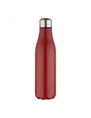 Botella isotérmica de acero inoxidable, rojo mate, experto, 500 ml