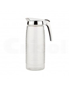Jarra de cristal con tapa cromada, modelo 1969, 1,4 l