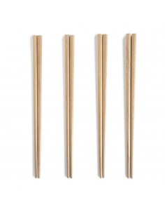 Palillos chinos de madera, 24 cm, 8 uds