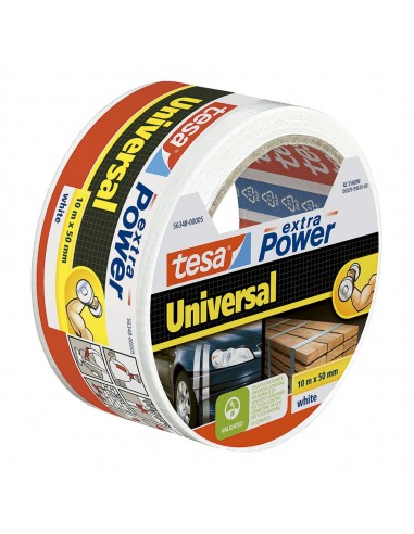 Cinta americana extra power universal blanca 50 mm x 10 m
