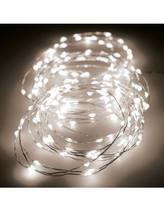 Guirnalda micro led 180 led, multifunción, luz cálida, exterior, 9 m