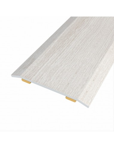 Junta de acero para mismo nivel, 40 x 3,5 mm, adhesiva, flooring, roble gris, 83 cm
