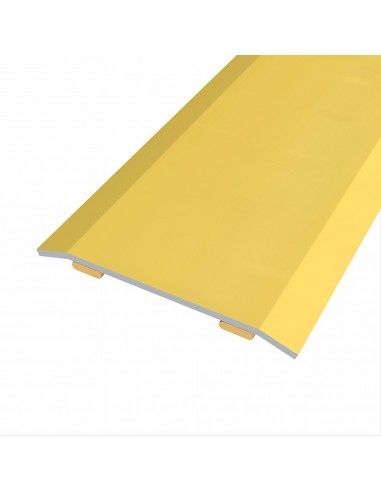 Junta de acero para mismo nivel, 40 x 3,5 mm, adhesiva, flooring, dorada, 166 cm