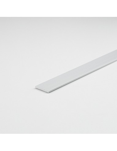 Perfil bricolaje pletina aluminio plata 1000 x 30 x 2 mm