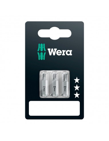 Puntas pozidrive 1, 2, 3 x 25 mm, 3 piezas
