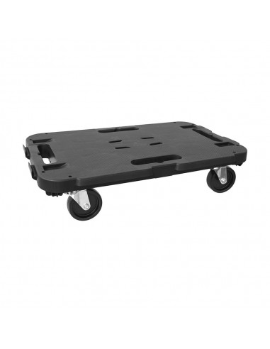 Plataforma con ruedas, 580 x 380 x 120 mm
