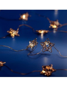Guirnalda led interior con estrellas colores surtidos 1,9 m