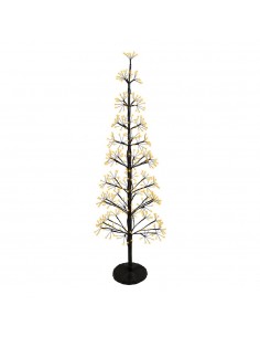 Árbol micro led con función fija y parpadeante para uso exterior 1,2 m