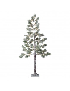 Árbol led con función fija y parpadeante para uso exterior, 72 leds, ø60 x 1,5 m