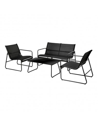 Conjunto de jardín negro 4 piezas
