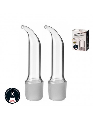 Tapón recambio para aceitera antigoteo 500 ml, 2 uds