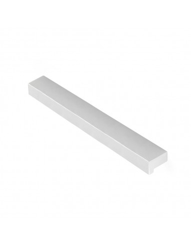 Tirador de mueble tipo asa, modelo 2274, de aluminio anodizado con acabado mate, 128 mm