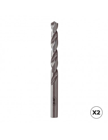 Broca din338 hss rectificada ø1,00 mm, 2 uds
