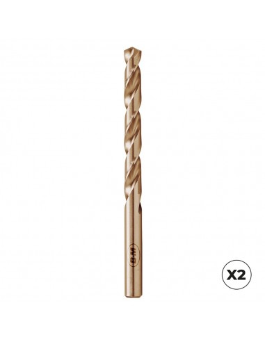 Broca din338 hss-co rectificada ø9,00 mm