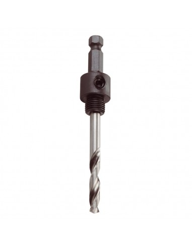 Husillo para coronas de ø14 a 30 mm mango hexagonal 9,5 mm