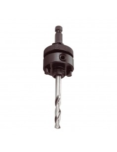 Husillo para coronas de ø32 a 250 mm mango hexagonal 9,5 mm