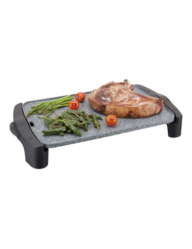 Plancha de asar m magic 2500 w, recubrimiento antiadherente pfluon granite