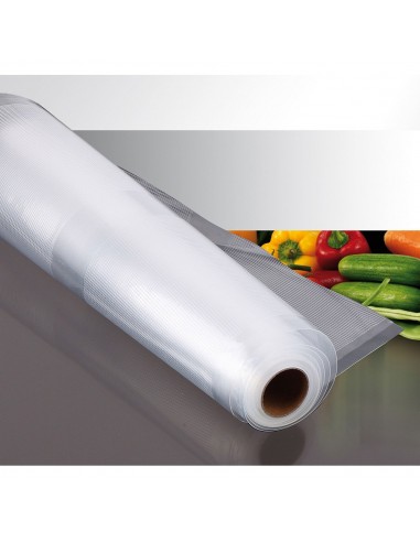 Rollos de plástico para máquina de conservación al vacío, 28 cm x 6 m, 2 uds