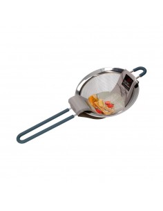 Colador inoxidable con mango de silicona ø13,5 cm