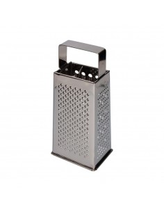 Rallador 4 caras de acero inoxidable