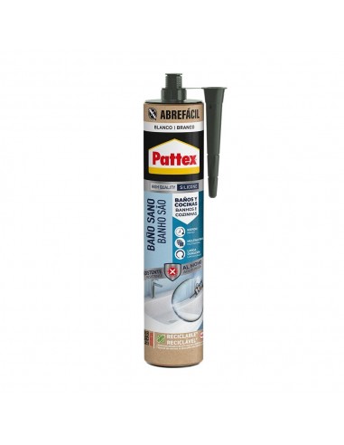 Silicona baños y cocinas blanca 280 ml