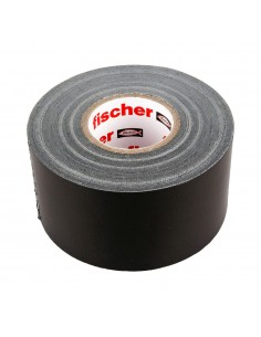 Cinta americana negra 25m x 48mm 560903 fischer