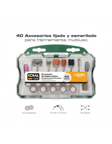 Accesorios para multiherramienta rotativa, set 40 piezas