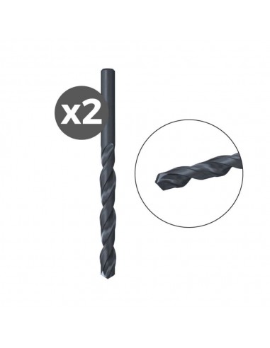 Broca para metal hss-r din 338, ø1,50 x 18/40 mm, 2 uds