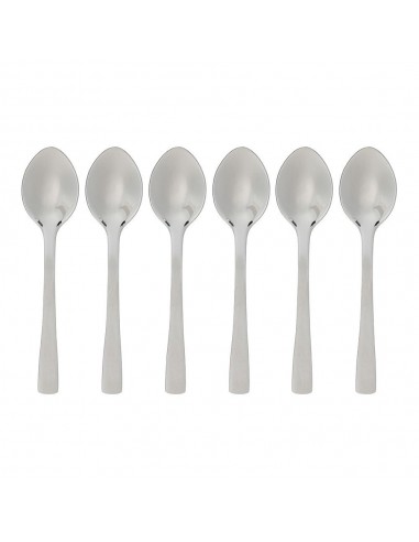 Cucharas pequeña moka inoxidable silver precision 9,5 cm 6 uds