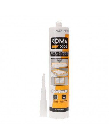 Silicona universal ácida antimoho translucida 280 ml