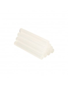 Barras de cola para uso universal ø12x95mm transparente 430356 salki