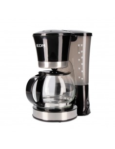 Cafetera de goteo 12 tazas 800w 16x23,5x29,5cm edm