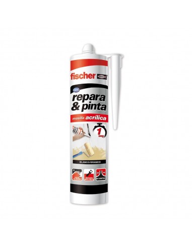 Masilla acrílica grietas repara y pinta exterior protegido 310 ml